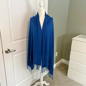 Pashmina- Made in Italy- Royal Blue